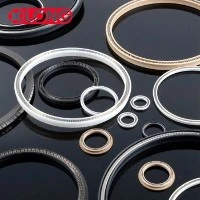 PTFE ze wzmocnioną uszczelką sprężynową z włókna węglowego